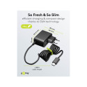 Goobay toiteallikas Raspberry Pi 5 jaoks, 27 W, GaN, must