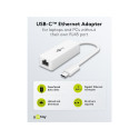 Goobay USB-C™ Ethernet Adapter, white