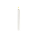 Goobay Set of 5 LED Real Wax Rod Candles, white, incl. Remote Control