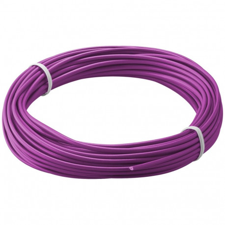 Goobay Insulated Copper Wire, 10 m, violet