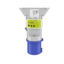 Goobay CEE Adapter, CEE Plug to 2x CEE Coupler