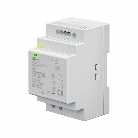 Goobay DIN Rail toiteplokk 12 V (DC), 4.5 A, 54 W