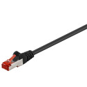 Goobay CAT 6 Patch Cable, S/FTP (PiMF), black 5 m