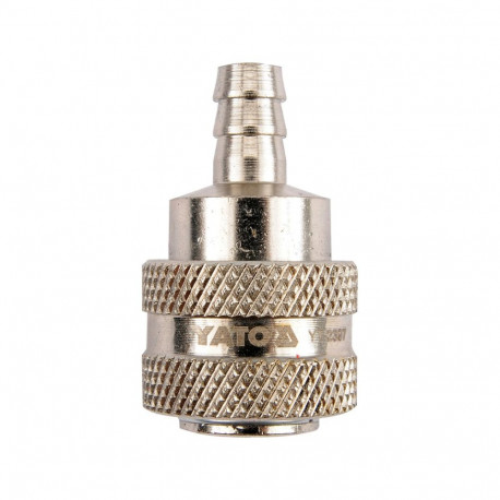 Yato kiirliitmik YT-2397, 8 mm, 55 mm, Q235 teras, nikeldatud, GRD seeria, standardne PT õhuühendus