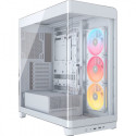 Case FRAME 4500X LXR RGB White Mid Tower ATX