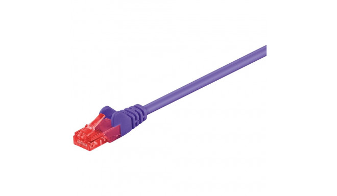 Goobay CAT 6 Patch Cable, U/UTP, violet 15 m