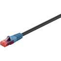 Goobay CAT 6 välitingimuste patch-kaabel, U/UTP, must 20 m