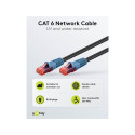 Goobay CAT 6 välitingimuste patch-kaabel, U/UTP, must 30 m