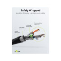 Goobay CAT 6A patch-kaabel, S/FTP (PiMF), must 15 m