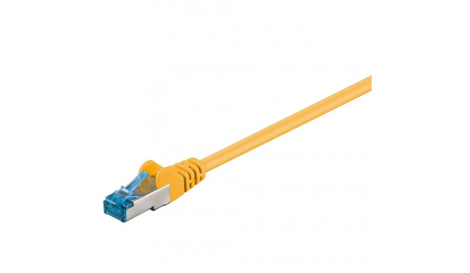 Goobay CAT 6A Patch Cable, S/FTP (PiMF), yellow 15 m