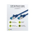 Goobay CAT 6A Patch-kaabel, S/FTP (PiMF), sinine 15 m
