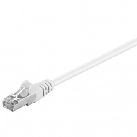 Goobay CAT 5e Patch Cable, SF/UTP, white 10 m