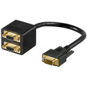 Goobay VGA Adapter Cable, gold-plated