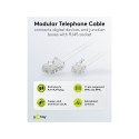 Goobay modulaarne telefonikaabel 10 m