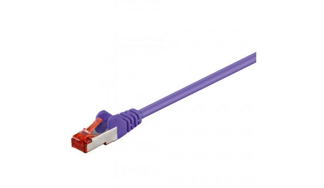 Goobay CAT 6 Patch-kaabel S/FTP (PiMF), violetne 5 m