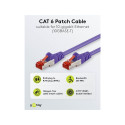 Goobay CAT 6 Patch-kaabel S/FTP (PiMF), violetne 5 m