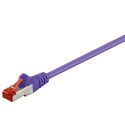 Goobay CAT 6 Patch-kaabel S/FTP (PiMF), violetne 15 m