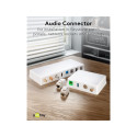 Goobay Keystone Cinch/RCA Module white