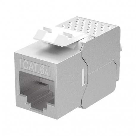 Goobay Keystone moodul RJ45 CAT 6A, STP, Slim-Line