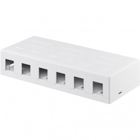 Goobay Keystone tühi korpus 6-port