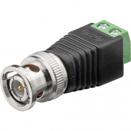 Goobay klemmiplokk 2-pin > BNC-isane (10 tk)