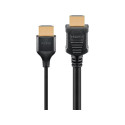 Goobay Slim HDMI™ kõrge kiirusega kaabel Ethernetiga 3 m