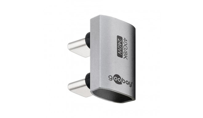 Goobay USB-C™ adapter 180° U-kujuline, USB4™
