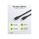 Goobay USB-C™ kaabel, USB4™, 0,5 m, must