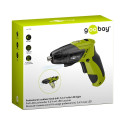 Goobay Mini Cordless Screwdriver 3.6 V with LED Light