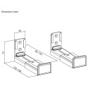Goobay Universal Soundbar Wall Mount