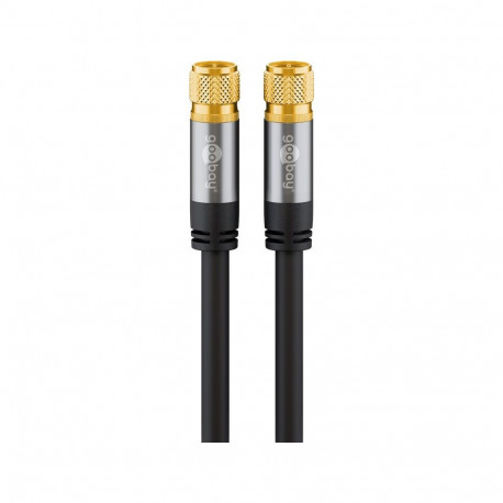 Goobay Satellite Antenna Cable (135 dB), 4x Shielded 5 m