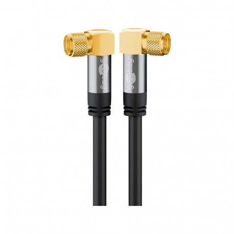 Goobay SAT Antenna Cable (135 dB), 4x Shielded 2 m