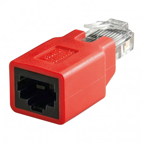 Goobay RJ45 Crossover Modular Adapter, CAT 5e