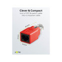 Goobay RJ45 crossover modulaaradapter CAT 5e
