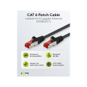 Goobay CAT 6 Patch Cable S/FTP (PiMF), black 20 m