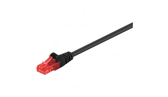 Goobay CAT 6 Patch Cable, U/UTP, black 15 m