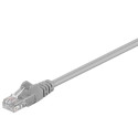 Goobay CAT 5e Patch Cable, U/UTP, grey 7.5 m