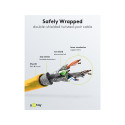 Goobay CAT 6 Patch-kaabel S/FTP (PiMF), kollane 2 m