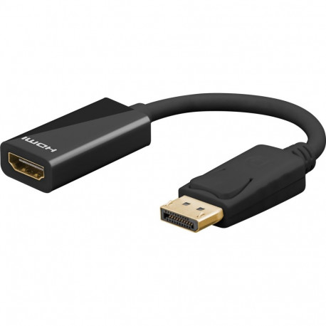 Goobay DisplayPort™/HDMI™ adapterkaabel 1.2 0.1 m
