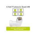 Goobay Universal Quad LNB