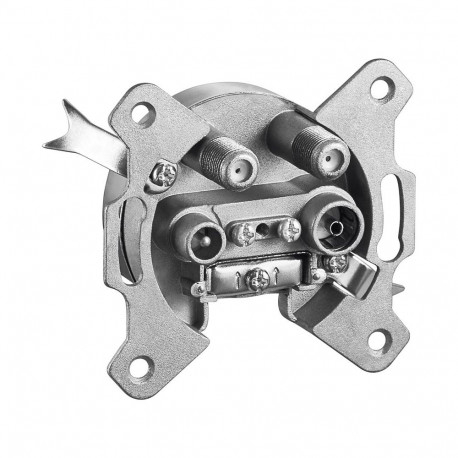 Goobay 4-Hole Antenna Stub/End Socket