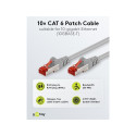 Goobay CAT 6 S/FTP (PiMF) patchkaabel, 2 m, hall, komplekt 5 2 m