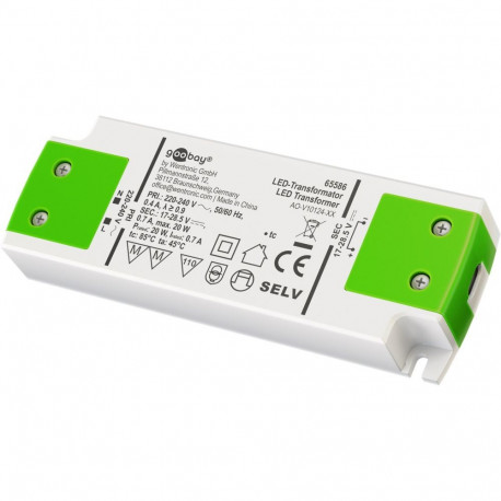 Goobay Constant Current LED Transformer 700 mA, 20 W