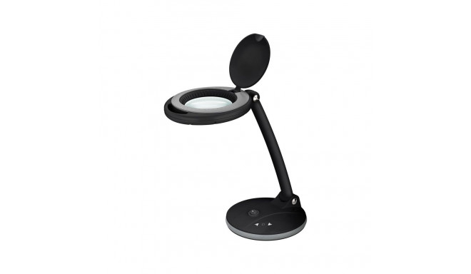 Goobay LED Magnifying Lamp with Base, 6 W, black