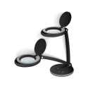 Goobay LED Magnifying Lamp with Base, 6 W, black