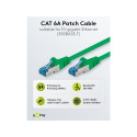 Goobay CAT 6A patch-kaabel, S/FTP (PiMF), roheline 20 m