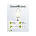 Goobay filament LED küünal, 6 W