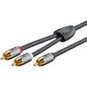 Goobay RCA Y-kaabel, 2 m