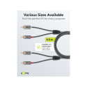 Goobay stereo RCA kaabel, 0,5 m