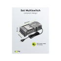 Goobay Sat multiswitch 9 sisendit/8 väljundit
